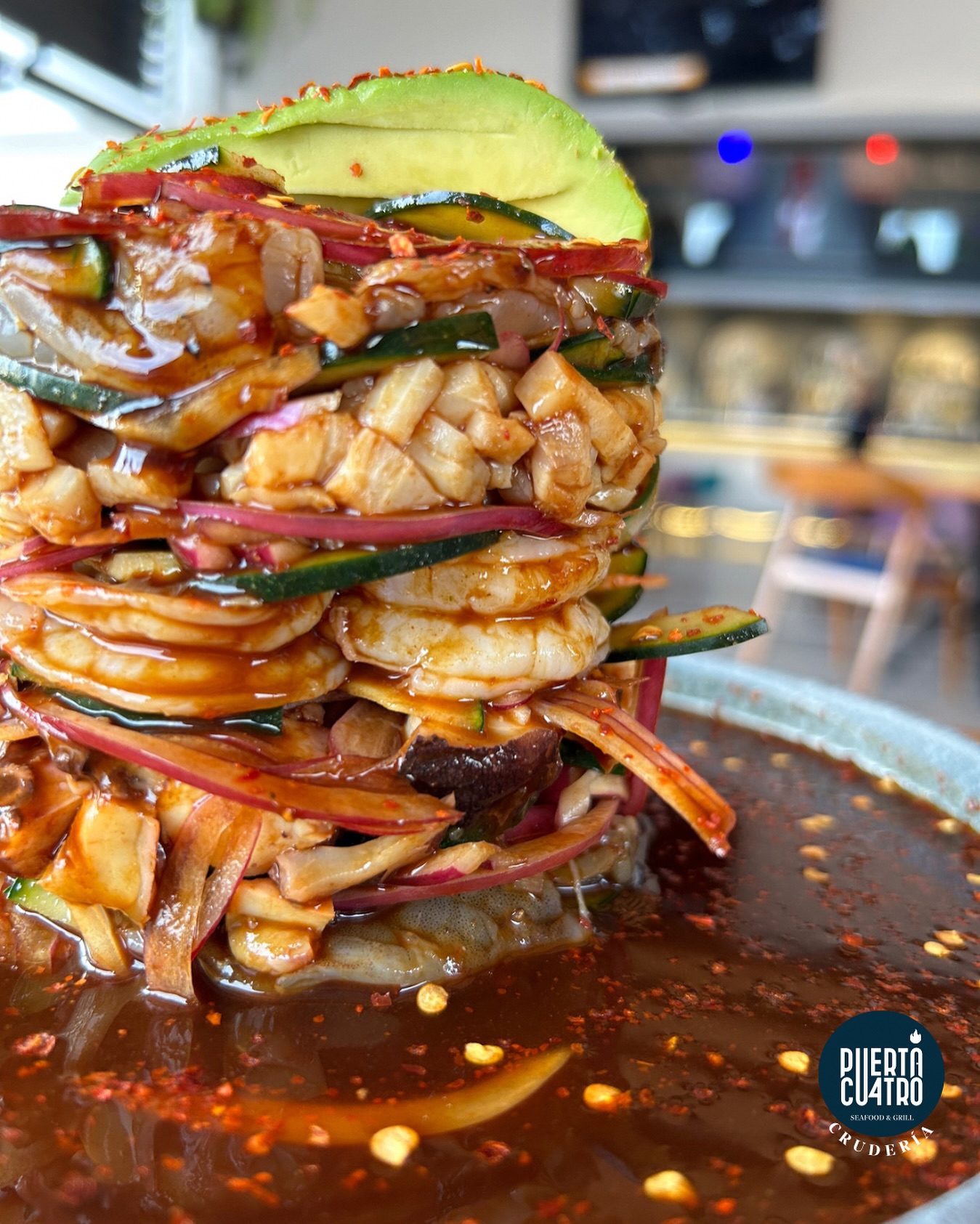 Torre de mariscos Puerta Cuatro
